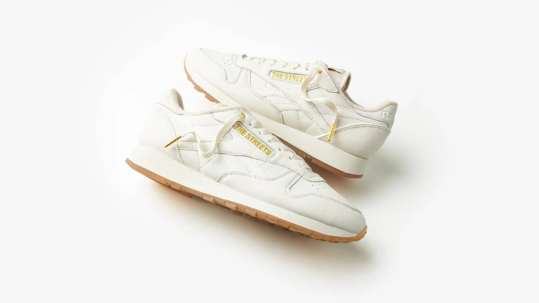 END. x Reebok Classic Leather White Gold IG3982 Side