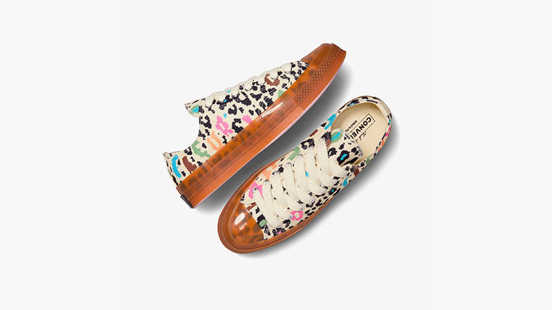 Golf Le Fleur x Converse Chuck 70 Digital Leopard Tan from top