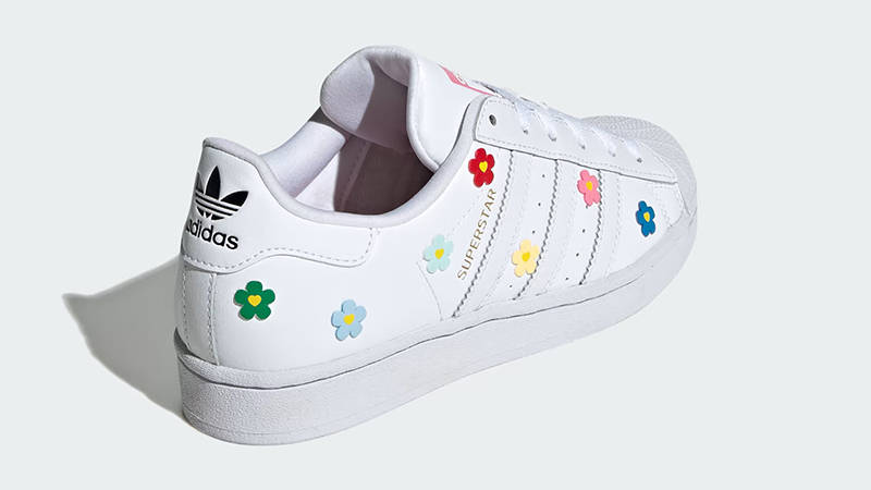 Hello Kitty x adidas Superstar GS White Multi ID7279 Back