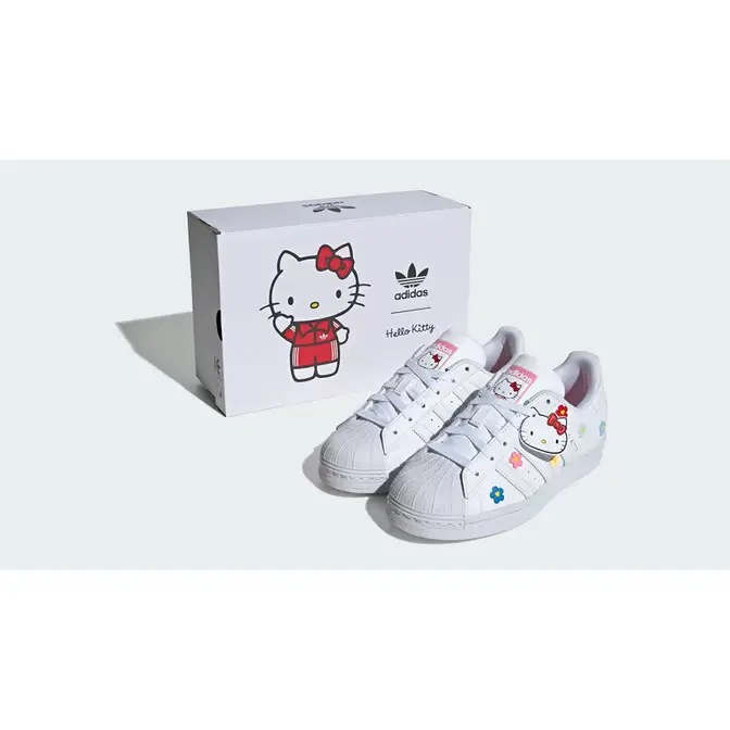 Hello Kitty x adidas Superstar GS White Multi | Where To Buy 