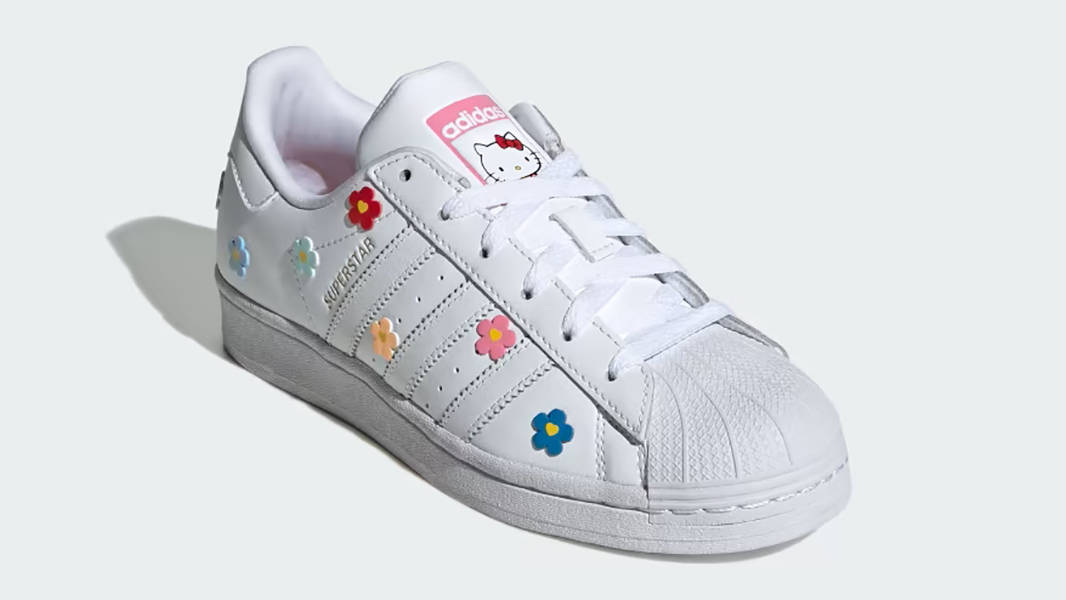 Hello Kitty x adidas Superstar GS White Multi ID7279 Side