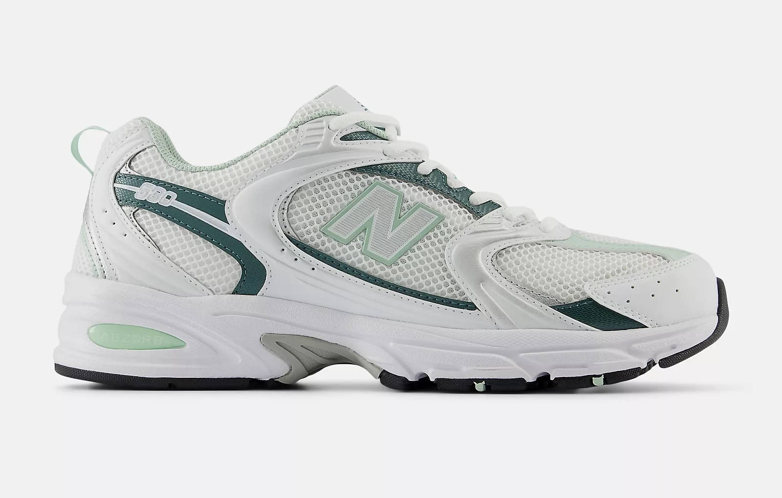 New Balance 530 White New Spruce - MR530RB