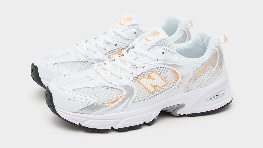 New Balance 530 GS Silver Peach Side