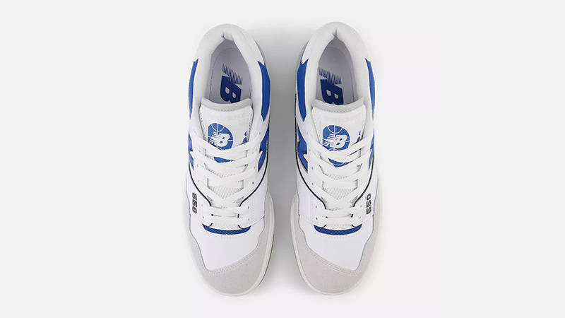 New Balance 550 White Blue Agate middle