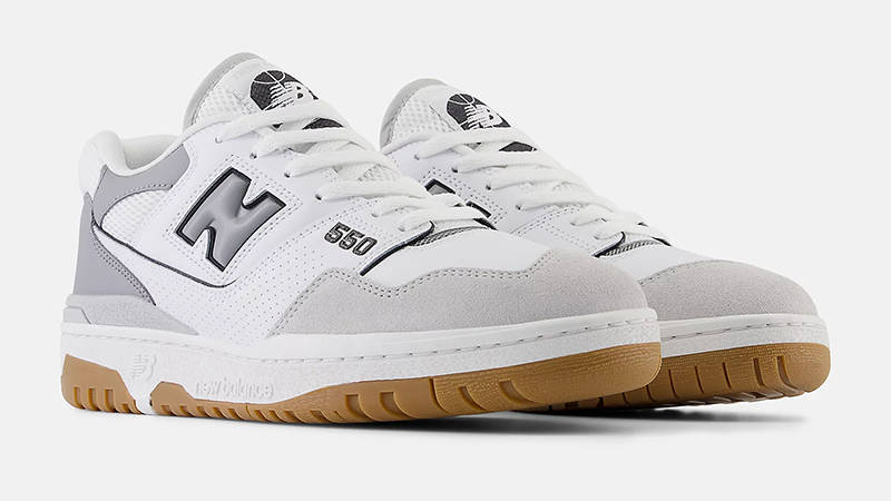 New Balance 550 White Slate Grey front
