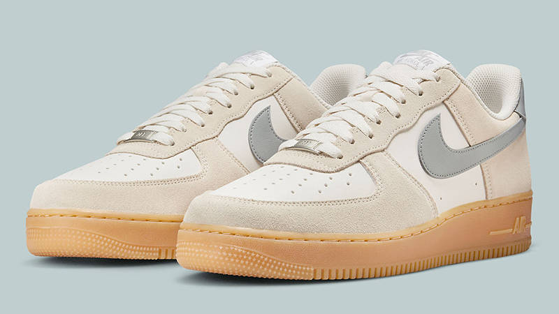 Nike Air Force 1 Grey Gum front