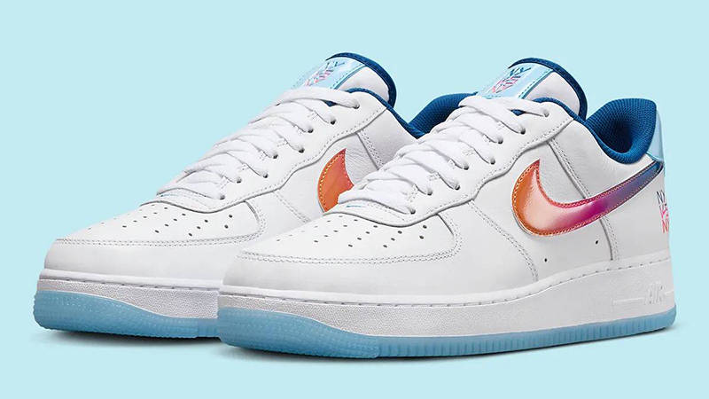 Nike Air Force 1 Low NY vs NY White Blue HF4833-100 front