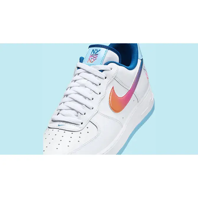 Nike Air Force 1 Low NY vs NY White Blue | Where To Buy | HF4833-100 ...