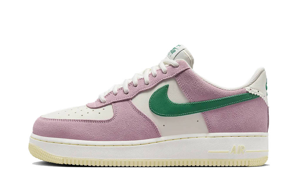 Pink nike air force 1 tm best sale