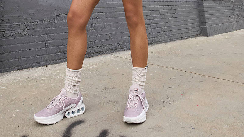 Nike Air Max Dn Platinum Violet FJ3145-004 on feet