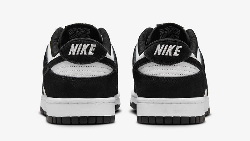 Nike Dunk Low Suede Panda FQ8249-100 Back