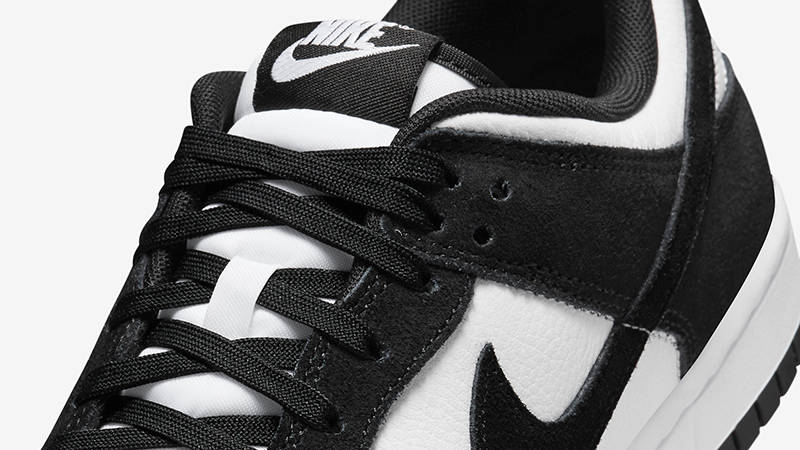 Nike Dunk Low Suede Panda FQ8249-100 Detail 2