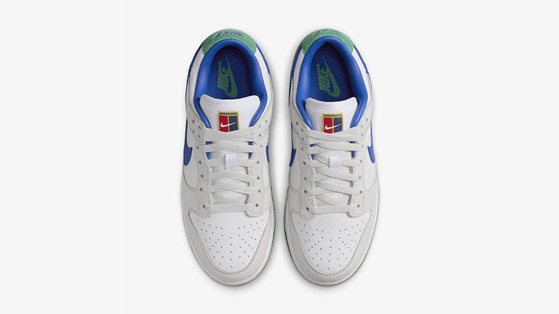 Nike Dunk Low Tennis Classic White Photo Blue middle