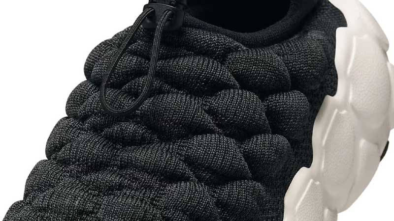 Nike Flyknit Haven Black Sail Side Closeup