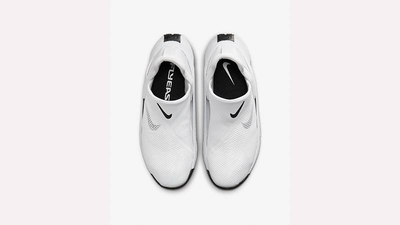 Nike Go FlyEase White Black middle