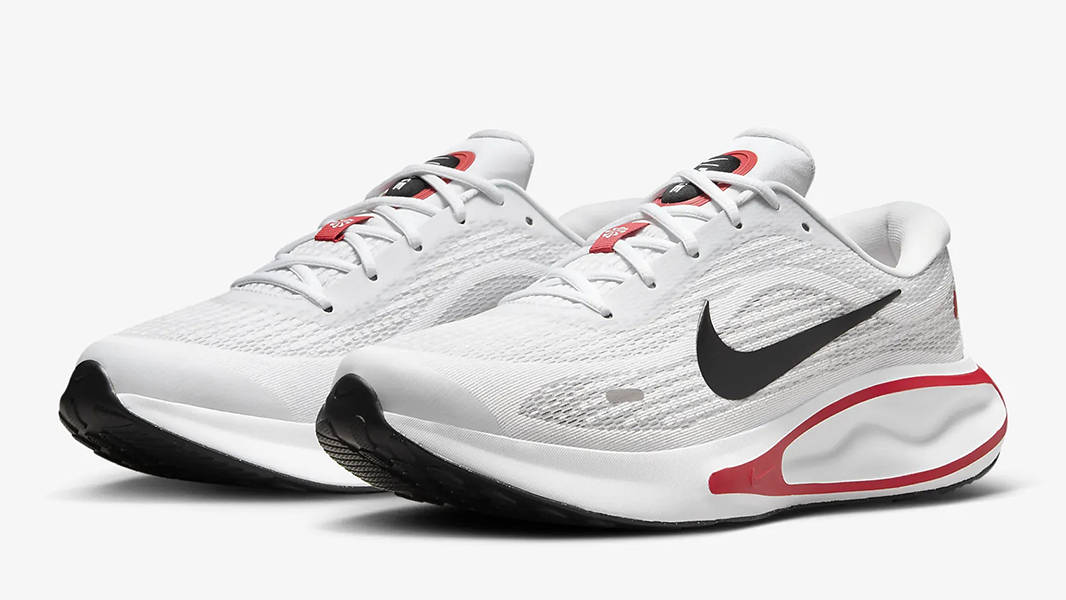 Nike Journey Run White Fire Red FN0228-103 Side