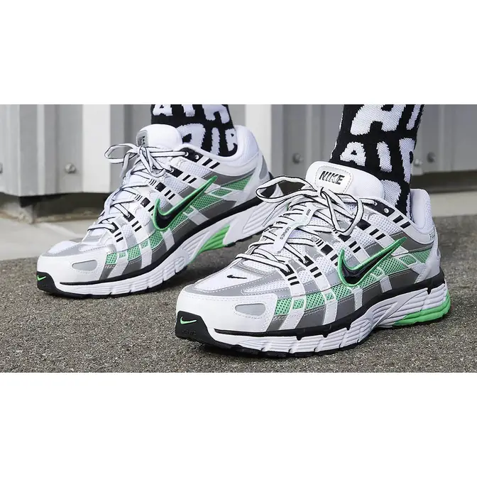 Nike P-6000 Metallic Silver Spring Green | CD6404-104 | The Sole Supplier