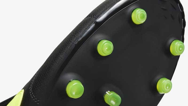 Nike Premier 3 FG Low-Top Football Boot Black Green Strike