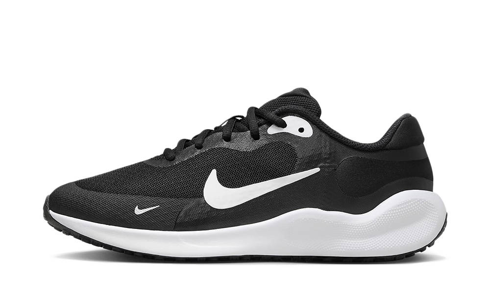 Nike Revolution 7 GS Black White FB7689-003