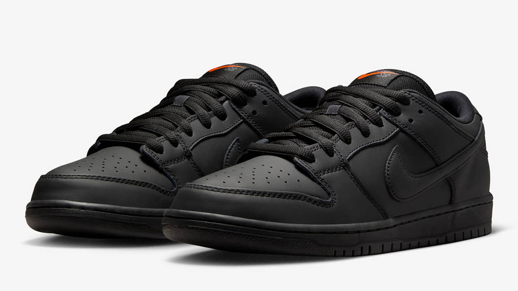 Nike SB Dunk Low Pro ISO Triple Black FJ1674-001 Side