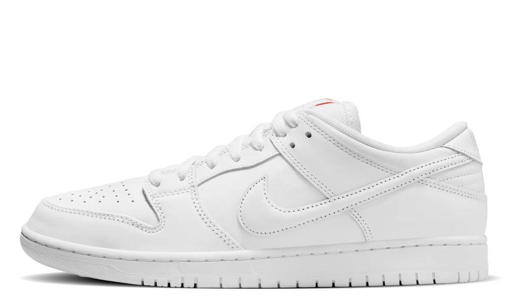 Nike SB Dunk Low Pro ISO Triple White