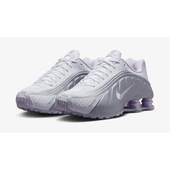 Nike Shox R4 Silver Purple | HF5076-100 | The Sole Supplier