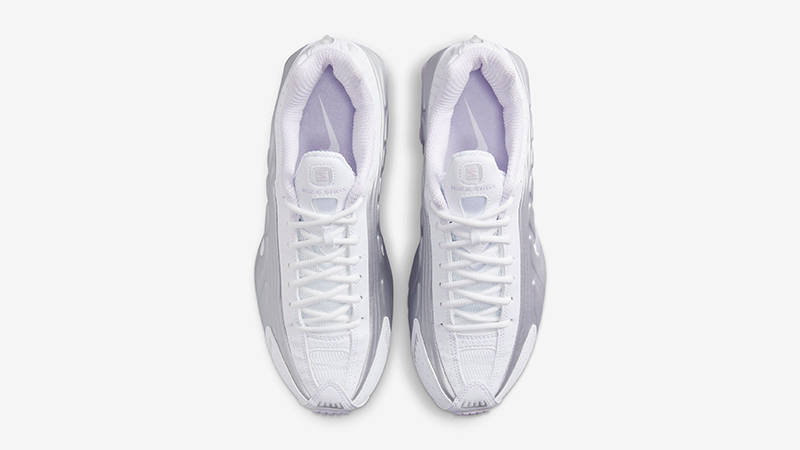 Nike Shox R4 Silver Purple HF5076-100 The Sole Supplier