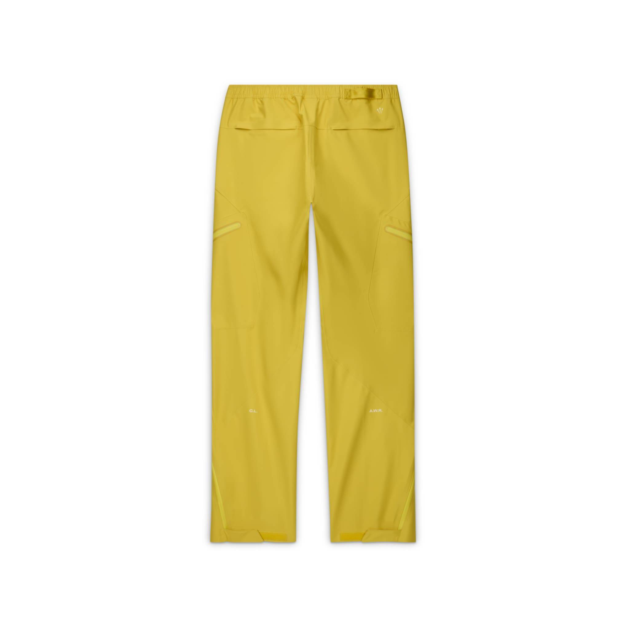 NOCTA L’ART Apex Tech Pant Yellow Mockup Backside