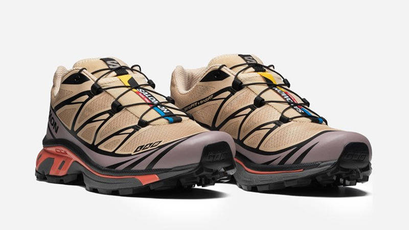 Salomon XT-6 Hazelnut Coral front
