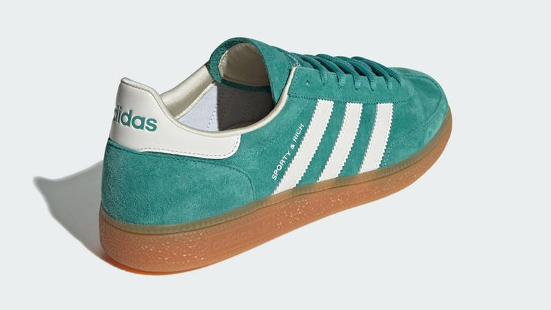 Sporty & Rich x adidas Handball Spezial Green White Gum IH2148 Back