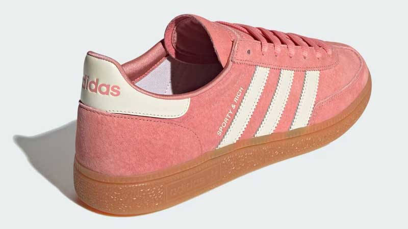 Sporty & Rich x adidas Handball Spezial Pink Back