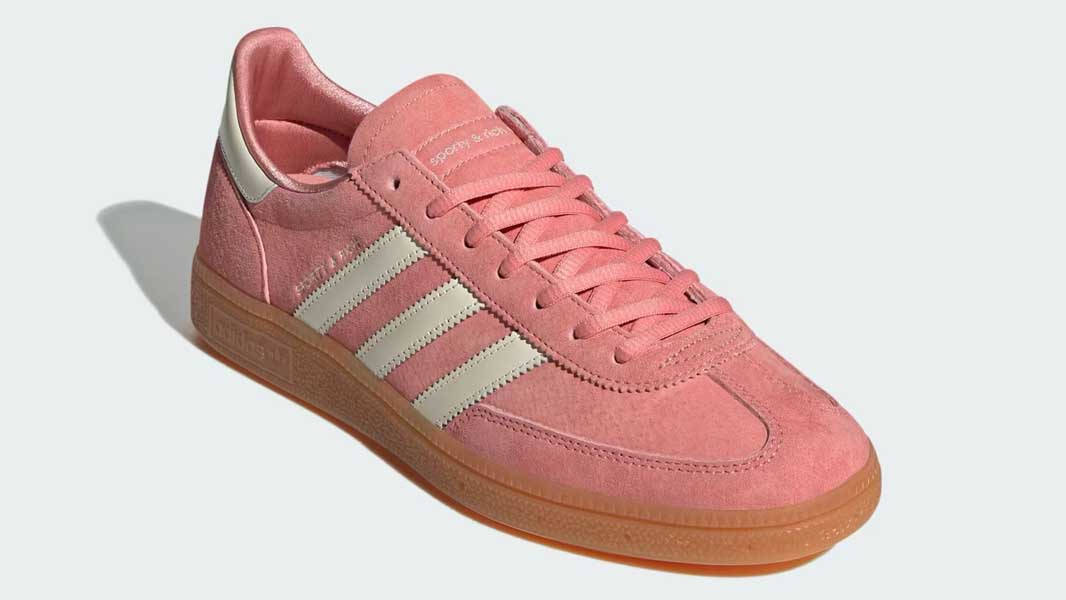 Sporty & Rich x adidas Handball Spezial Pink Front