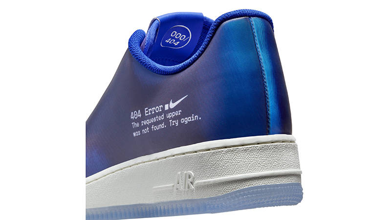SWOOSH x Nike Air Force 1 Low 404 Error HJ1060-400 Detail