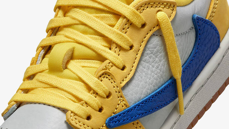 Travis Scott x Air Jordan 1 Low PS Canary | DZ5909-700 | The Sole