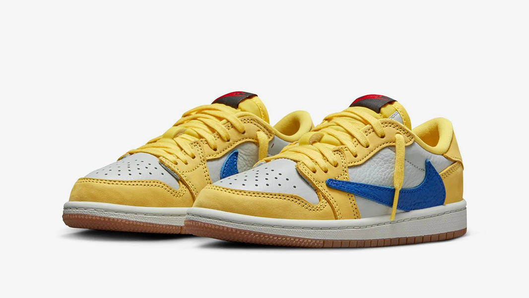 Travis Scott x Air Jordan Low PS Canary DZ5909-700 The Sole