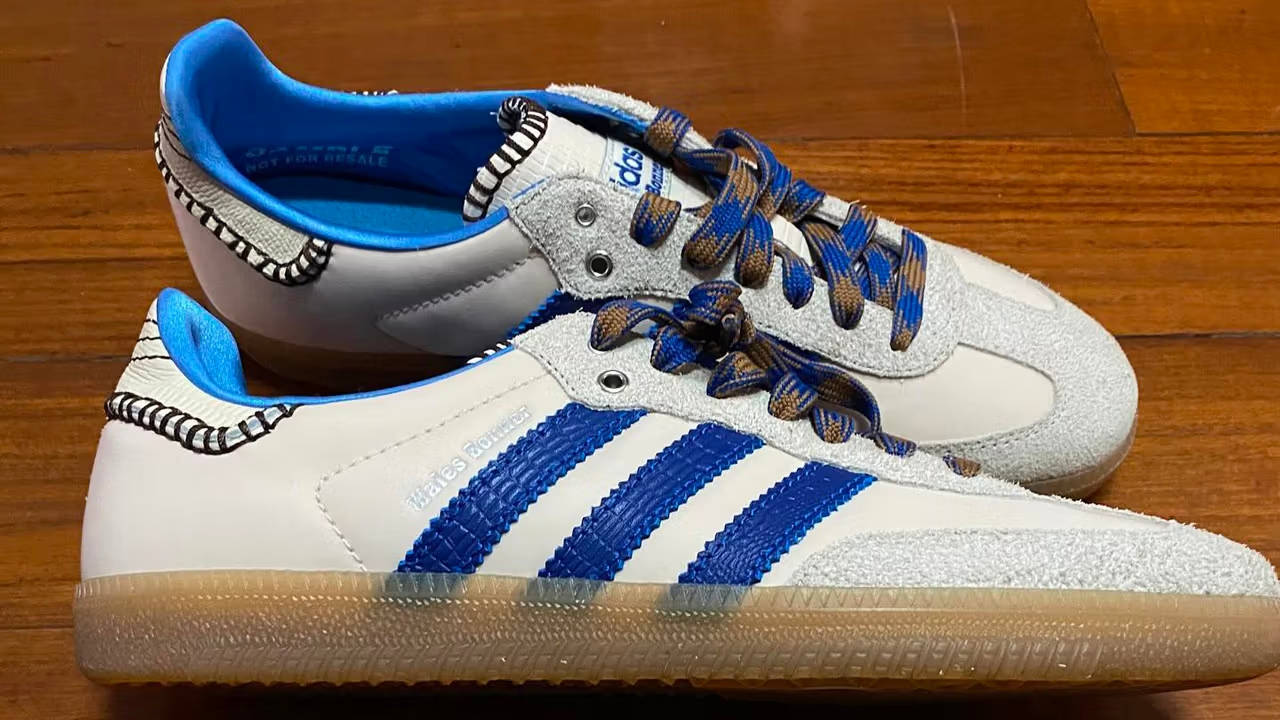 Wales Bonner x adidas Samba White Blue