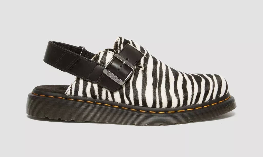 Dr. Martens Jorge 2 Zebra Print Mules - 31567009