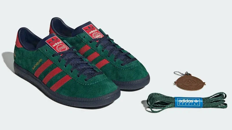 adidas Blackburn SPZL Green Better Scarlet IH2139 Front