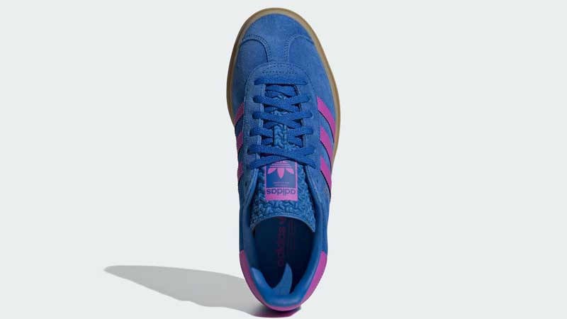 adidas gazelle silver green womens adidas Gazelle Shoes - Men's - Semi Pink Spark / Lucid Blue / Gum main image 1