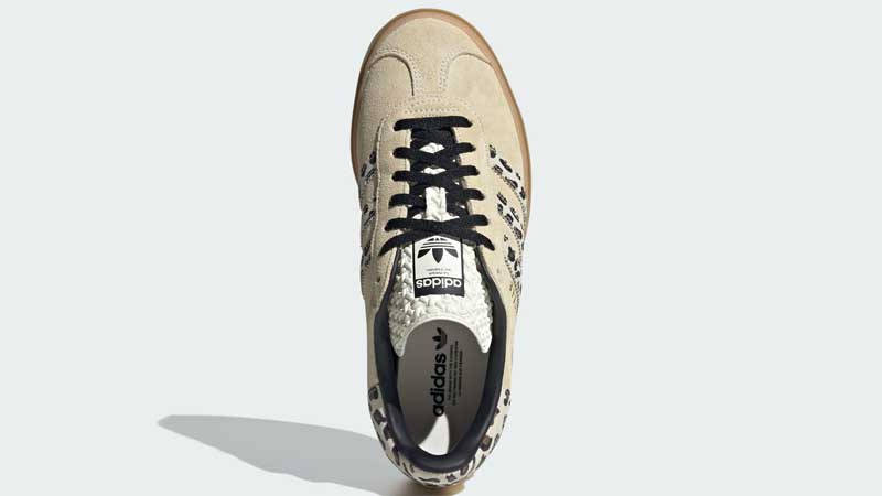 adidas Gazelle Bold Cream Leopard Middle