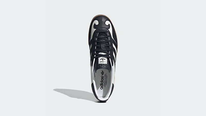 adidas Gazelle Gatsin White Black middle