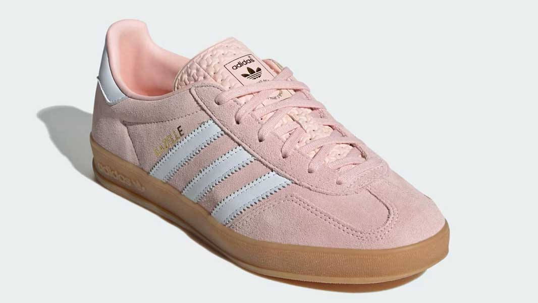 adidas Gazelle Indoor Sandy Pink Gum Front