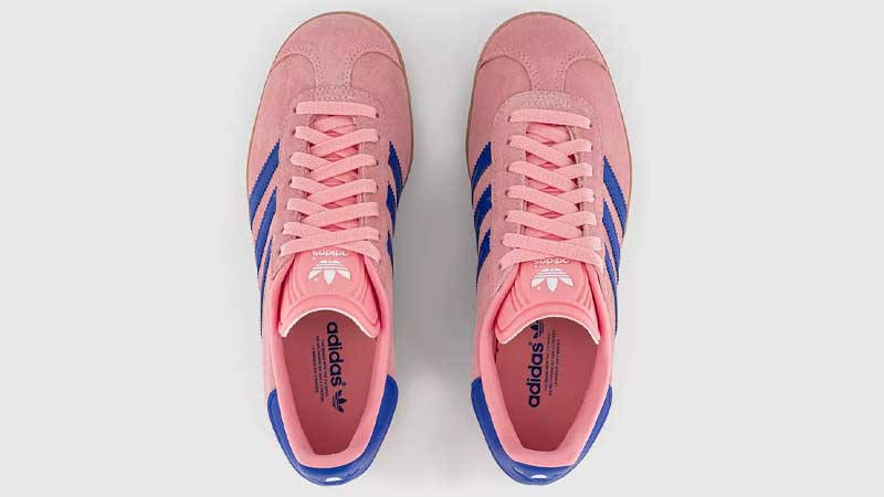 adidas Gazelle Semi Pink Blue Gum Middle