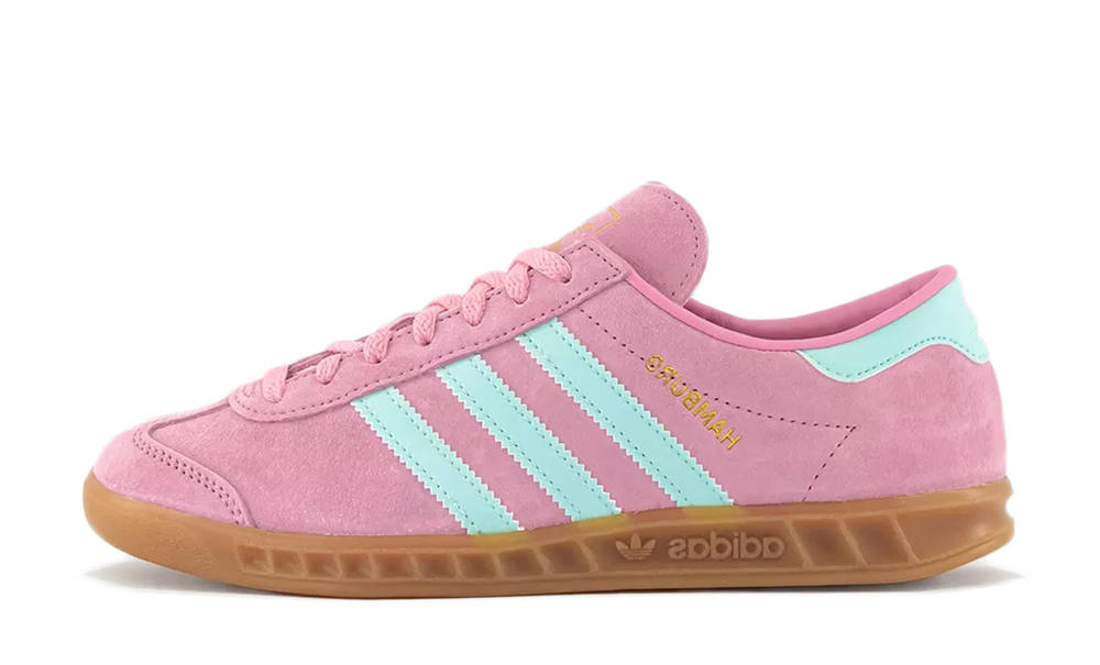 adidas Hamburg Bliss Pink Aqua Gum