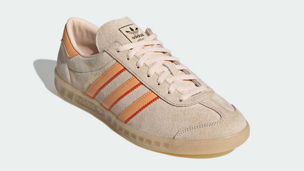 adidas Hamburg Crystal Sand Hazy Orange Front