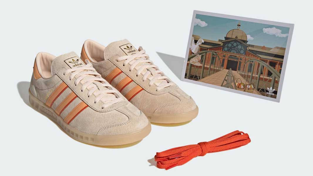 adidas Hamburg Crystal Sand Hazy Orange Pack
