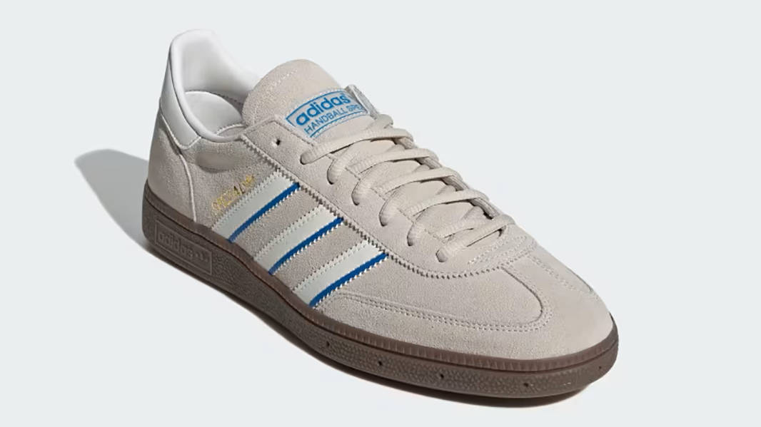 adidas Handball Spezial Aluminium White Blue IH9962 Side