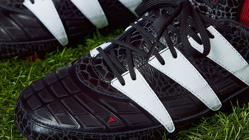 adidas Predator 94 Firm Ground Football Boots Black White IG6285 Detail