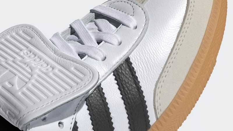 adidas Samba LT White Black Closeup