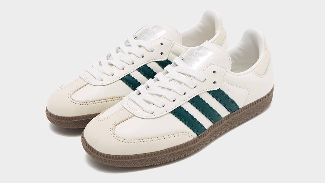 adidas Samba OG Cloud White Green IG1963 Front